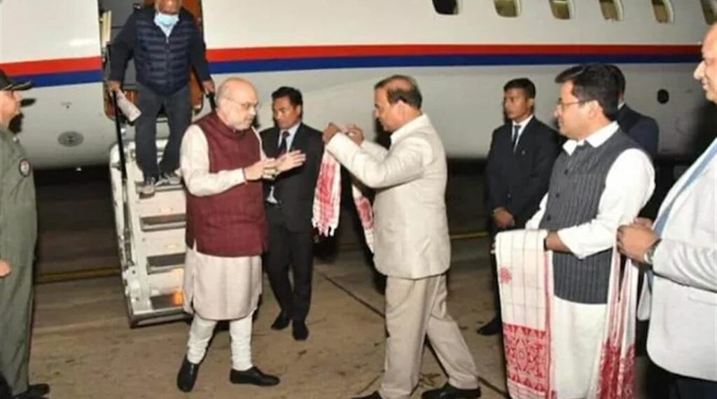 গুৱাহাটীত হঠাৎ উপস্থিত অমিত শ্বাহ 3 Amit Shah