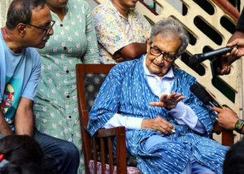 Economist Amartya Sen I অভিন্ন দেৱানী বিধি বিজেপিৰ প্ৰবঞ্চনা, প্ৰকৃত লক্ষ্য হিন্দু ৰাষ্ট্ৰ প্ৰতিষ্ঠা : অমৰ্ত্য সেনৰ দাবী 1 Economist Amartya Sen I অভিন্ন দেৱানী বিধি বিজেপিৰ প্ৰবঞ্চনা, প্ৰকৃত লক্ষ্য হিন্দু ৰাষ্ট্ৰ প্ৰতিষ্ঠা : অমৰ্ত্য সেনৰ দাবী