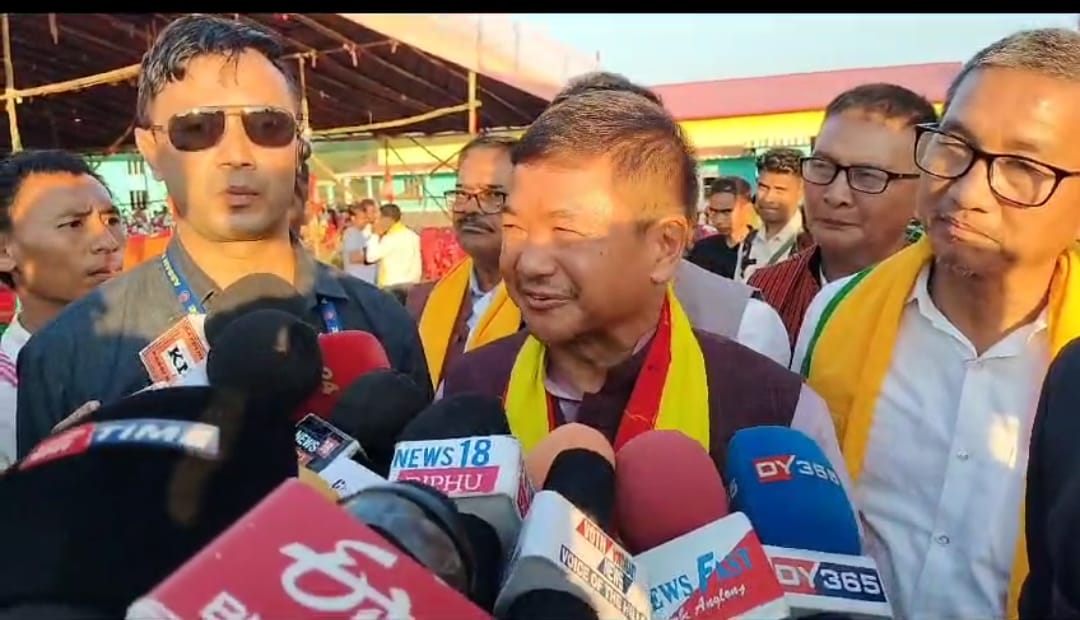 ধনশিৰিত বিজেপিৰ ঐক্য-বিজয়-সমৃদ্ধি ৰেলী, কংগ্ৰেছ আৰু বিৰোধী দলৰ ৭০০ লোকৰ বিজেপিত যোগদান 3 ঐক্য-বিজয়-সমৃদ্ধি ৰেলী
