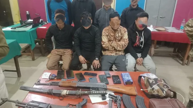 "Miraculous Rescue: Imphal West Police Save Kidnapped Youth, Arrest 8 Suspects" 3 Imphal