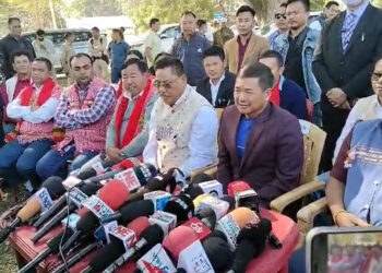 Inauguration of foundation stone, Karbi Anglong : কার্বি আংলং-পশ্চিম কাৰ্বি আংলঙত উন্নয়নৰ খতিয়ান ল’ব বিজেপি নেতা-কর্মীয়ে