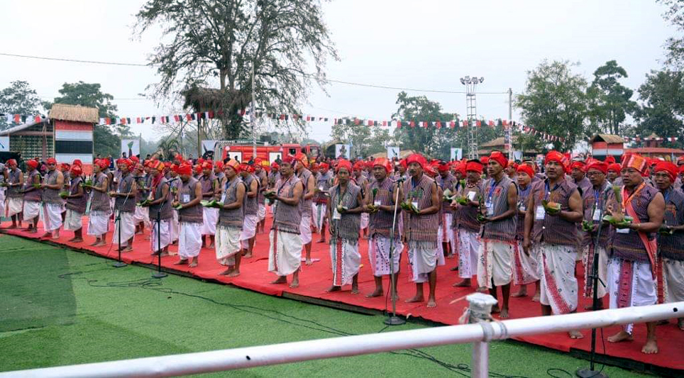 Karbi Youth Festival I বতৰৰ বিধি পথালি, ৫০ সংখ্যক কাৰবি যুৱ মহোৎসৱত অনুপস্থিত দেশৰ ৰাষ্ট্ৰপতি দ্ৰৌপদী মূৰ্মূ 2 বতৰৰ বিধি পথালি, ৫০ সংখ্যক কাৰবি যুৱ মহোৎসৱত অনুপস্থিত দেশৰ ৰাষ্ট্ৰপতি দ্ৰৌপদী মূৰ্মূ
