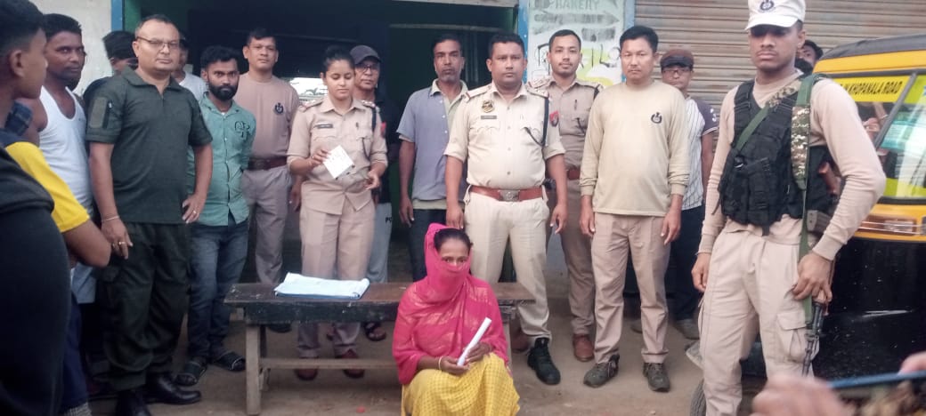 Woman supplier arrested with heroin in Balijan, Khatkhati : 3 Woman supplier arrested with heroin in Balijan, Khatkhati :