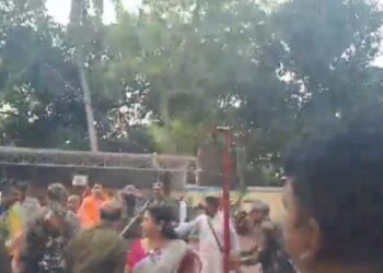 Massive Protests Erupt Outside Bangladesh Assistant High Commissioner’s Office in Agartala 3 Massive Protests Erupt Outside Bangladesh Assistant High Commissioner’s Office in Agartala