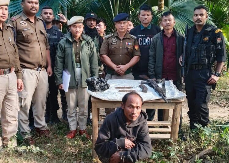 Karbi Anglong Police Triumph in Poaching Crackdown: AK-47 Seized and Suspected Poacher Arrested 1 Karbi Anglong Police Triumph in Poaching Crackdown: AK-47 Seized and Suspected Poacher Arrested