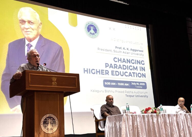Tezpur University Explores the Changing Paradigm in Higher Education 1 Tezpur University Explores the Changing Paradigm in Higher Education