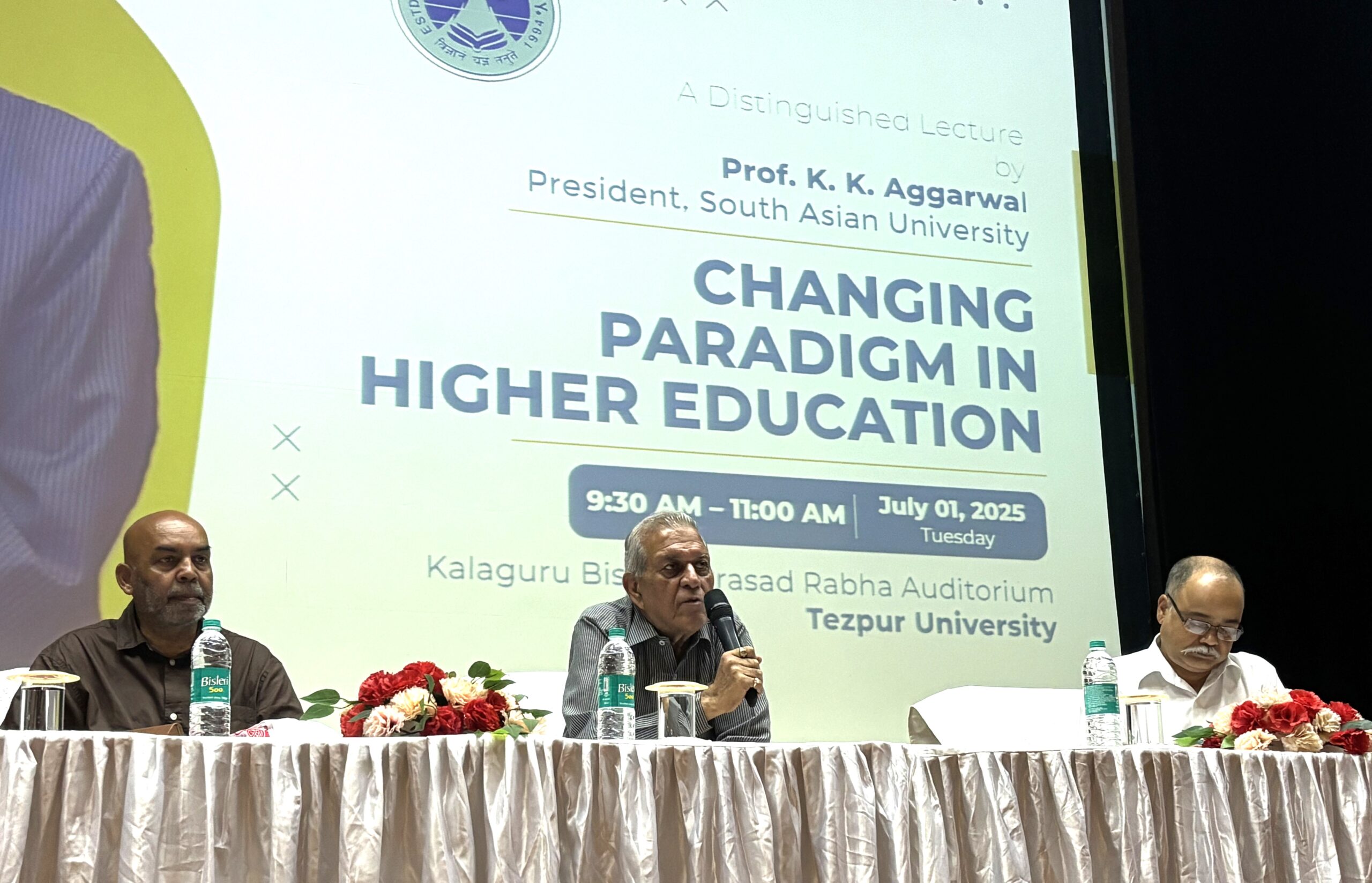 Tezpur University Explores the Changing Paradigm in Higher Education 3 Tezpur University Explores the Changing Paradigm in Higher Education