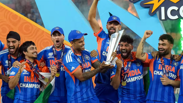 T-20 World Cup 2026 : বিশ্বকাপ বিজয়ী ভাৰতীয় দলৰ বাবে ১৩১ কোটিৰ পুৰস্কাৰ ঘোষণা বিচিচিআইৰ 1 T-20 World Cup 2026 : বিশ্বকাপ বিজয়ী ভাৰতীয় দলৰ বাবে ১৩১ কোটিৰ পুৰস্কাৰ ঘোষণা বিচিচিআইৰ