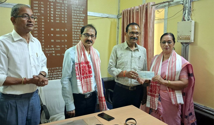 Srimanta Sankar Mission : নগাঁৱৰ শ্ৰীমন্ত শংকৰ মিছনলৈ এক লাখ টকাৰ বৰঙণি তামুলী ফুকন দম্পতীৰ 1 Srimanta Sankar Mission : নগাঁৱৰ শ্ৰীমন্ত শংকৰ মিছনলৈ এক লাখ টকাৰ বৰঙণি তামুলী ফুকন দম্পতীৰ